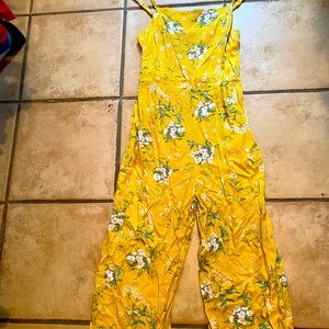 Old navy Floral jumpsuit